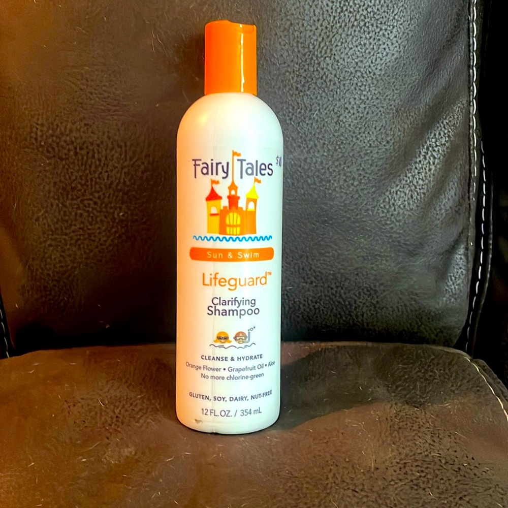 Brand new 12 fluid ounces, fairytales, lifeguard, clarifying shampoo
